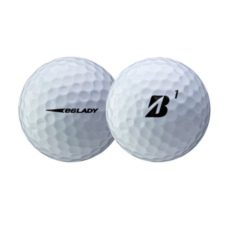 BRIDGESTONE Lady Precept White Golf Ball - Dozen 1LWX6D